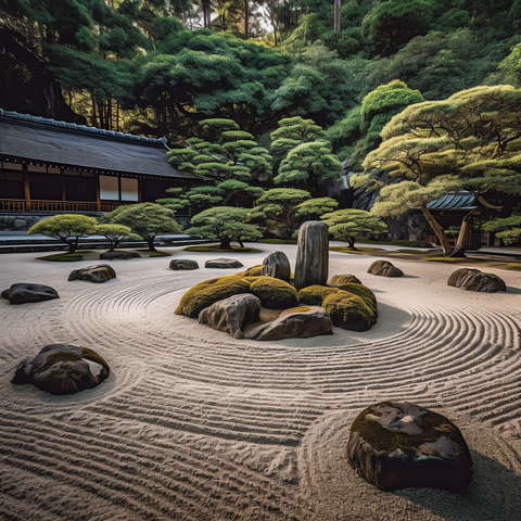 图片[25]-全球设计案例智能库_OJBKAI.COM别墅庭院日式枯山水Midjourney灵感图库-_设计智库－全球设计案例智能库_OJBKAI.COM-全球设计案例智能库_OJBKAI.COM设计智库