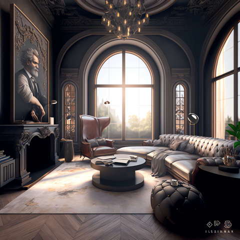 图片[21]-全球设计案例智能库_OJBKAI.COM欧式书房客厅设计Midjourney灵感图库-_设计智库－全球设计案例智能库_OJBKAI.COM-全球设计案例智能库_OJBKAI.COM设计智库