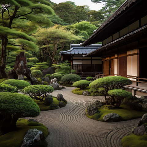 图片[58]-全球设计案例智能库_OJBKAI.COM别墅庭院日式枯山水Midjourney灵感图库-_设计智库－全球设计案例智能库_OJBKAI.COM-全球设计案例智能库_OJBKAI.COM设计智库