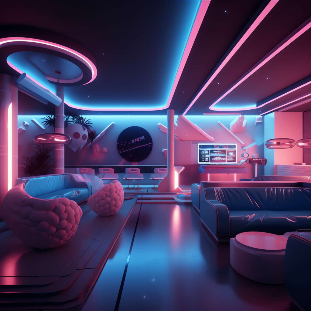 图片[48]-全球设计案例智能库_OJBKAI.COM赛博朋克风霓虹灯设计KTV酒吧_Midjourney灵感图库-_设计智库－全球设计案例智能库_OJBKAI.COM-全球设计案例智能库_OJBKAI.COM设计智库