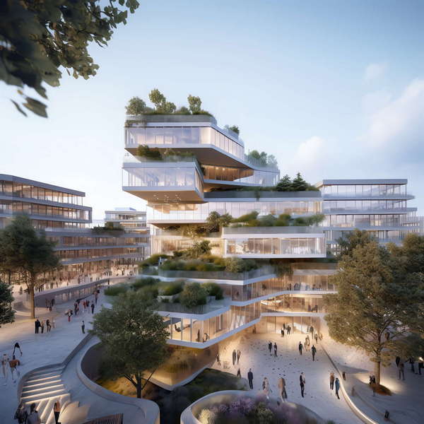 图片[20]-全球设计案例智能库_OJBKAI.COM商业中心建筑外观Midjourney灵感图库-_设计智库－全球设计案例智能库_OJBKAI.COM-全球设计案例智能库_OJBKAI.COM设计智库