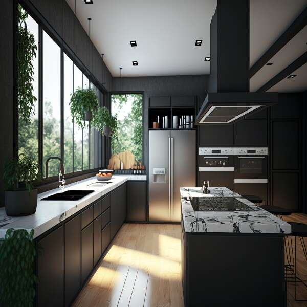 图片[120]-全球设计案例智能库_OJBKAI.COM家装现代开放厨房中岛吧台_Midjourney灵感图库126p-全球设计案例智能库_OJBKAI.COM设计智库