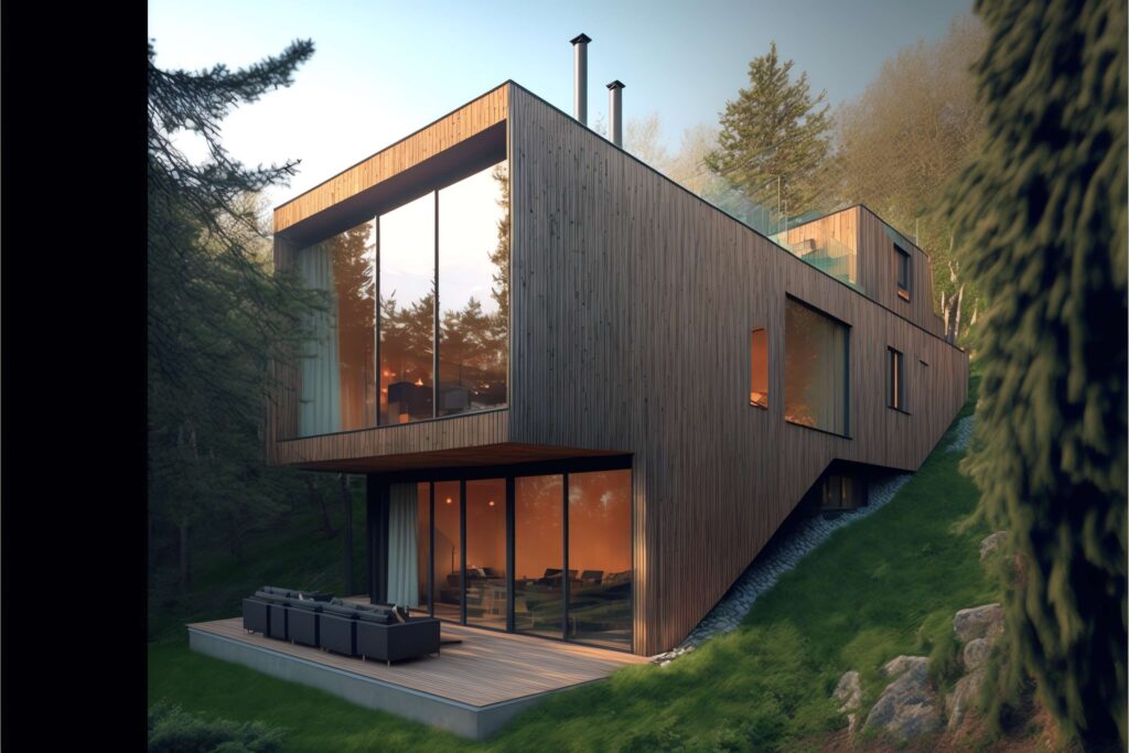 图片[18]-全球设计案例智能库_OJBKAI.COM现代简约森林别墅Midjourney灵感图库-_设计智库－全球设计案例智能库_OJBKAI.COM-全球设计案例智能库_OJBKAI.COM设计智库