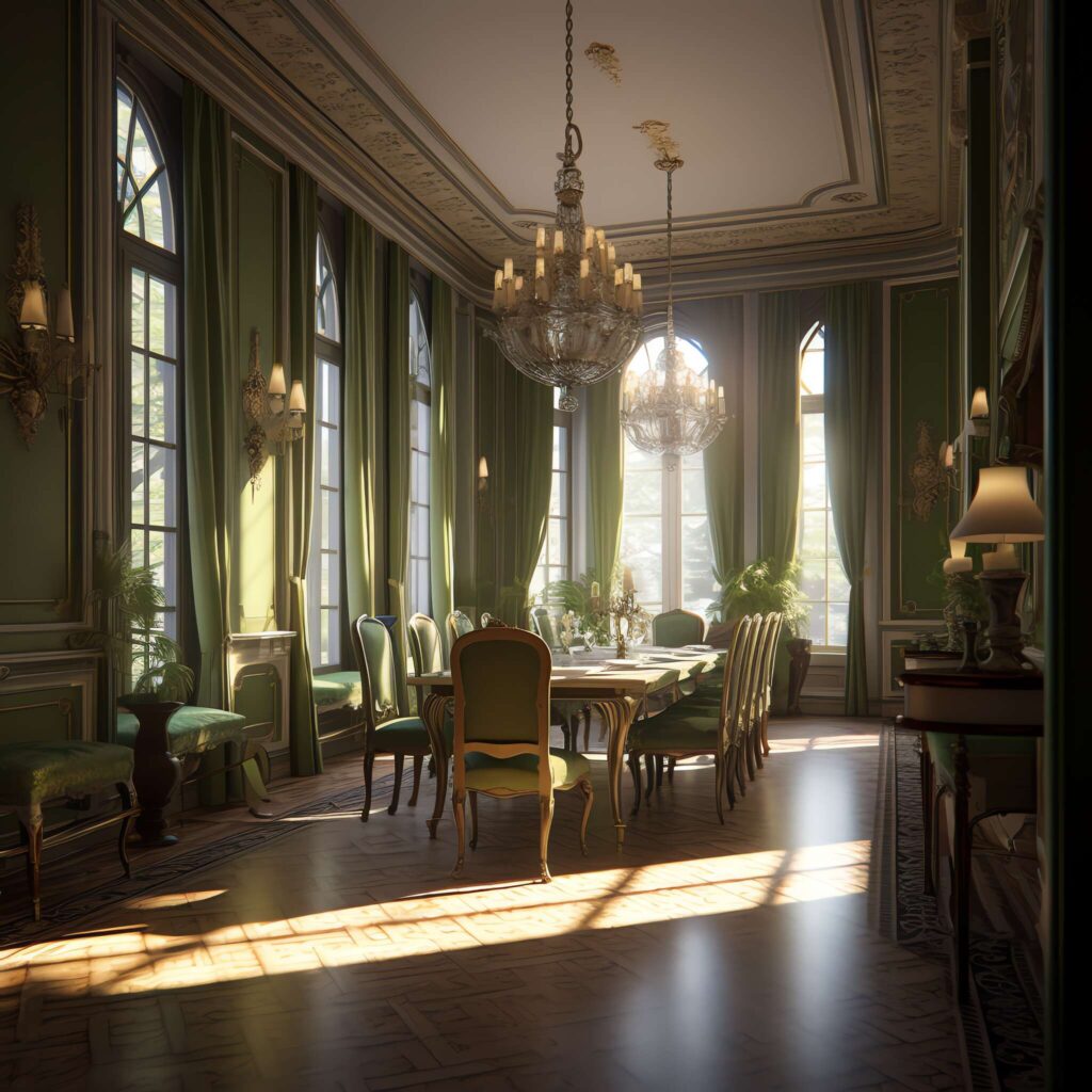 图片[11]-全球设计案例智能库_OJBKAI.COM别墅古典餐厅Midjourney灵感图库-_设计智库－全球设计案例智能库_OJBKAI.COM-全球设计案例智能库_OJBKAI.COM设计智库