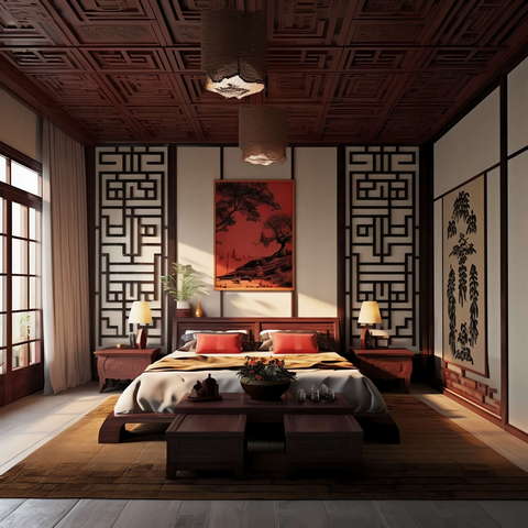 图片[54]-全球设计案例智能库_OJBKAI.COM古典中式卧室Midjourney灵感图库-_设计智库－全球设计案例智能库_OJBKAI.COM-全球设计案例智能库_OJBKAI.COM设计智库