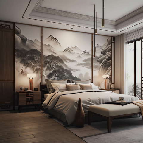 图片[8]-全球设计案例智能库_OJBKAI.COM新中式卧室Midjourney灵感图库-_设计智库－全球设计案例智能库_OJBKAI.COM-全球设计案例智能库_OJBKAI.COM设计智库