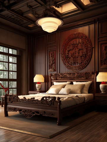 图片[5]-全球设计案例智能库_OJBKAI.COM中式卧室Midjourney灵感图库-_设计智库－全球设计案例智能库_OJBKAI.COM-全球设计案例智能库_OJBKAI.COM设计智库