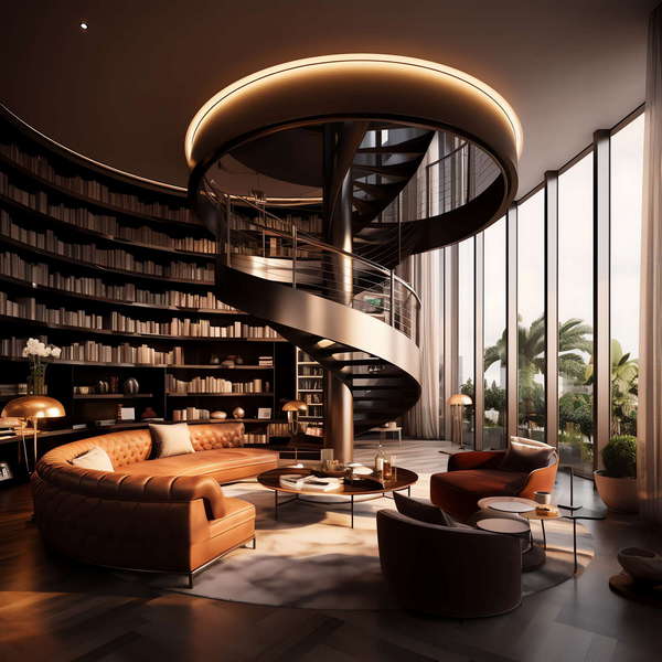 图片[5]-全球设计案例智能库_OJBKAI.COM酒店前卫时尚现代楼梯Midjourney灵感图库-_设计智库－全球设计案例智能库_OJBKAI.COM-全球设计案例智能库_OJBKAI.COM设计智库