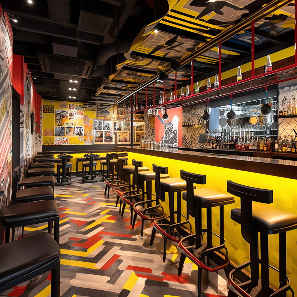 图片[22]-全球设计案例智能库_OJBKAI.COM赛博朋克风霓虹灯设计酒吧吧台区_Midjourney灵感图库-_设计智库－全球设计案例智能库_OJBKAI.COM-全球设计案例智能库_OJBKAI.COM设计智库