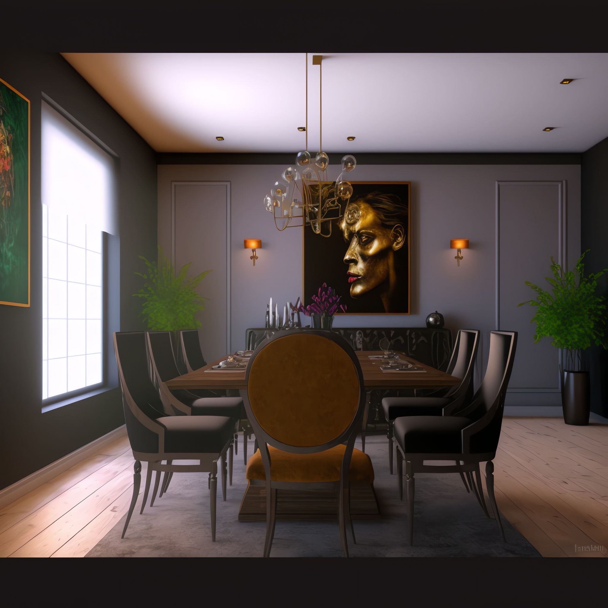 图片[40]-全球设计案例智能库_OJBKAI.COM轻奢简欧客餐厅_Midjourney灵感图库-全球设计案例智能库_OJBKAI.COM设计智库