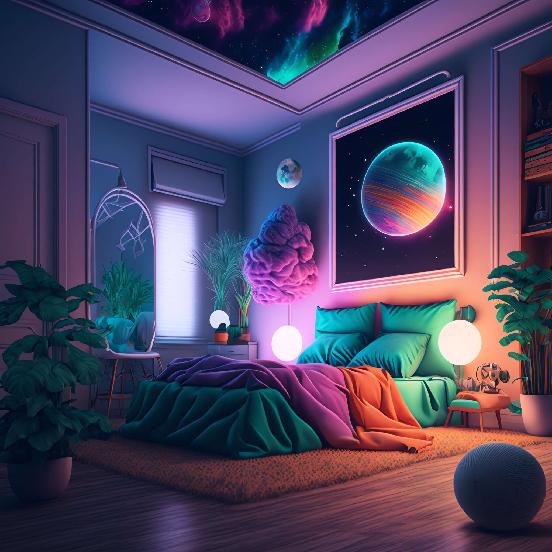 图片[97]-全球设计案例智能库_OJBKAI.COM赛博朋克风霓虹灯设计男孩房1_Midjourney灵感图库-_设计智库－全球设计案例智能库_OJBKAI.COM-全球设计案例智能库_OJBKAI.COM设计智库