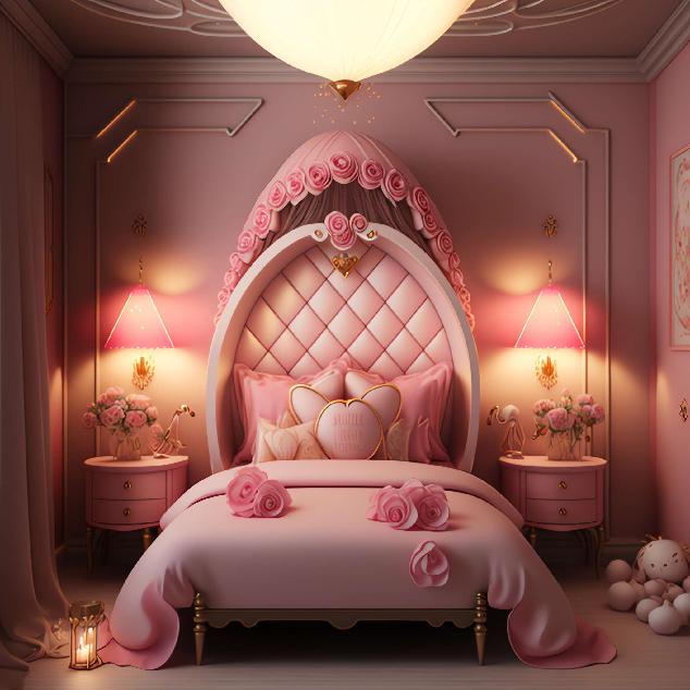 图片[9]-全球设计案例智能库_OJBKAI.COM色彩浪漫女孩房6_Midjourney灵感图库-设计智库－全球设计案例智能库_OJBKAI.COM-全球设计案例智能库_OJBKAI.COM设计智库