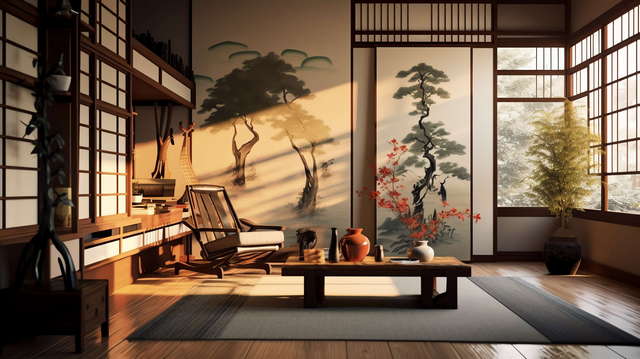图片[6]-全球设计案例智能库_OJBKAI.COM住宅日式客厅Midjourney灵感图库-_设计智库－全球设计案例智能库_OJBKAI.COM-全球设计案例智能库_OJBKAI.COM设计智库