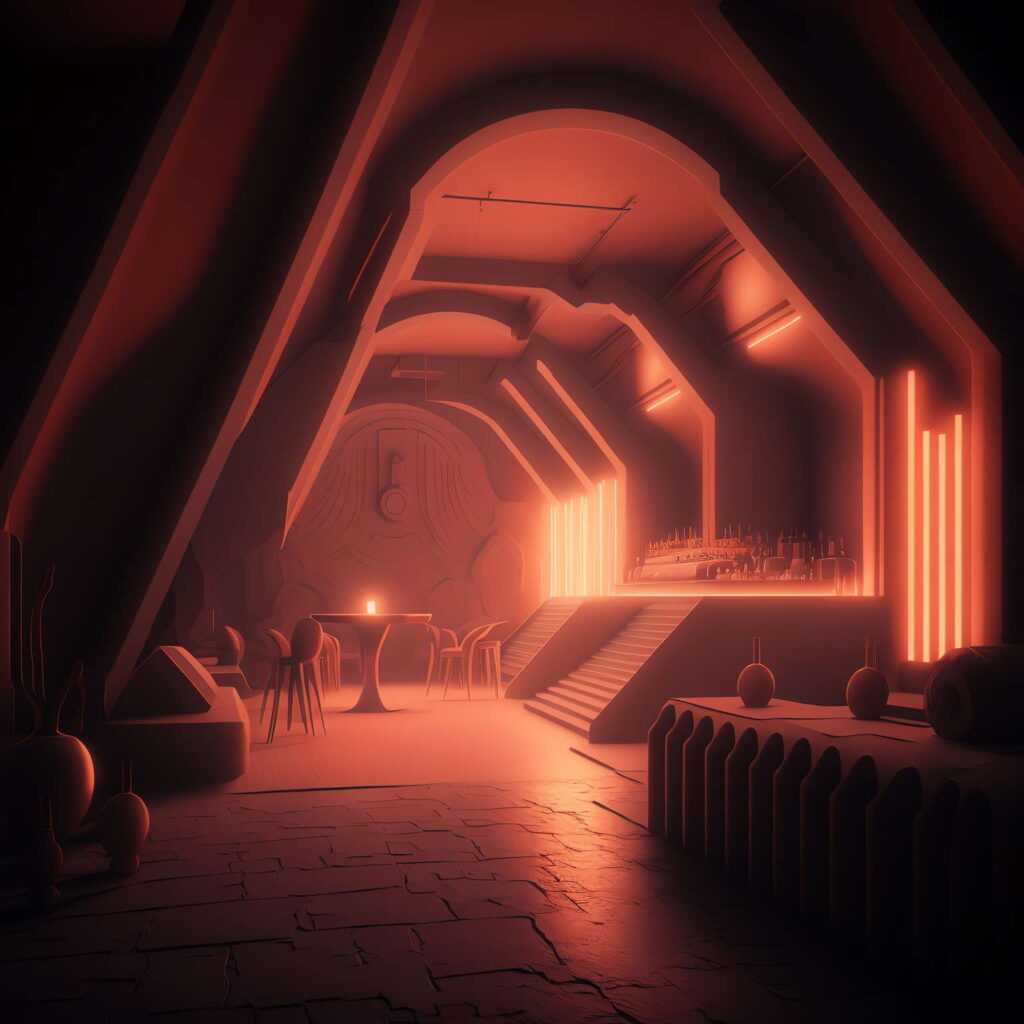 图片[52]-全球设计案例智能库_OJBKAI.COM赛博朋克风霓虹灯设计夜总会Midjourney灵感图库-_设计智库－全球设计案例智能库_OJBKAI.COM-全球设计案例智能库_OJBKAI.COM设计智库