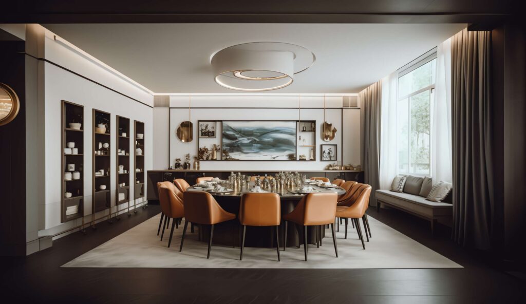 图片[20]-全球设计案例智能库_OJBKAI.COM家装新中式餐厅Midjourney灵感图库-_设计智库－全球设计案例智能库_OJBKAI.COM-全球设计案例智能库_OJBKAI.COM设计智库