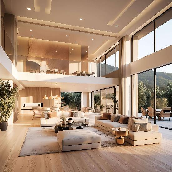 图片[5]-全球设计案例智能库_OJBKAI.COM别墅原木风客厅Midjourney灵感图库-_设计智库－全球设计案例智能库_OJBKAI.COM-全球设计案例智能库_OJBKAI.COM设计智库