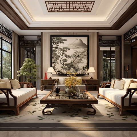 图片[17]-全球设计案例智能库_OJBKAI.COM中式客厅Midjourney灵感图库-_设计智库－全球设计案例智能库_OJBKAI.COM-全球设计案例智能库_OJBKAI.COM设计智库