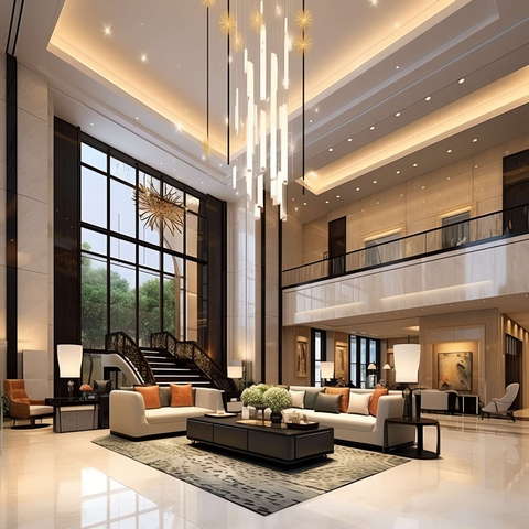 图片[7]-全球设计案例智能库_OJBKAI.COM现代前卫挑高客厅Midjourney灵感图库-_设计智库－全球设计案例智能库_OJBKAI.COM-全球设计案例智能库_OJBKAI.COM设计智库