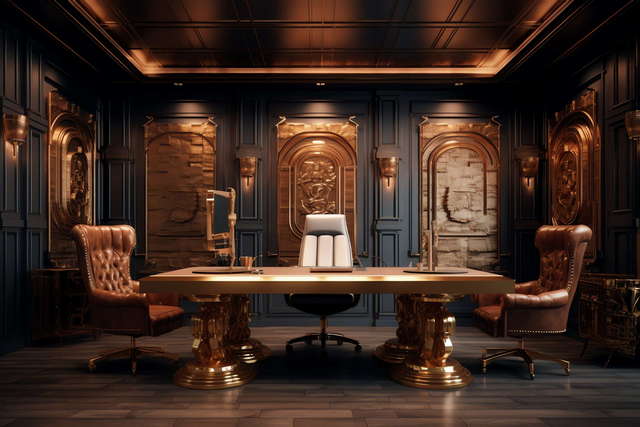 图片[7]-全球设计案例智能库_OJBKAI.COM美式风格办公桌Midjourney灵感图库-_设计智库－全球设计案例智能库_OJBKAI.COM-全球设计案例智能库_OJBKAI.COM设计智库