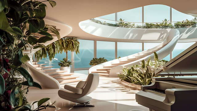 图片[3]-全球设计案例智能库_OJBKAI.COM空中别墅大落地窗Midjourney灵感图库-_设计智库－全球设计案例智能库_OJBKAI.COM-全球设计案例智能库_OJBKAI.COM设计智库