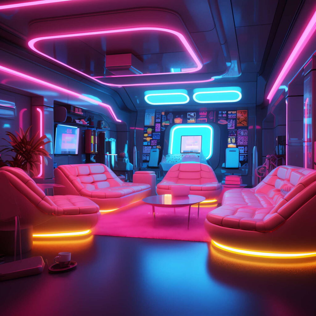 图片[20]-全球设计案例智能库_OJBKAI.COM赛博朋克风霓虹灯设计KTV酒吧_Midjourney灵感图库-_设计智库－全球设计案例智能库_OJBKAI.COM-全球设计案例智能库_OJBKAI.COM设计智库