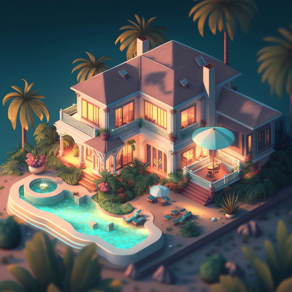 图片[20]-全球设计案例智能库_OJBKAI.COM别墅鸟瞰图Midjourney灵感图库-名师联智库－全球设计案例智能库名师联素材平台-全球设计案例智能库_OJBKAI.COM设计智库