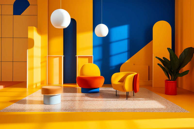 图片[16]-全球设计案例智能库_OJBKAI.COM时尚色彩碰撞家居搭配Midjourney灵感图库-_设计智库－全球设计案例智能库_OJBKAI.COM-全球设计案例智能库_OJBKAI.COM设计智库