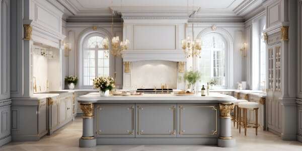图片[17]-全球设计案例智能库_OJBKAI.COM新古典欧式厨房_Midjourney灵感图库172P-全球设计案例智能库_OJBKAI.COM设计智库