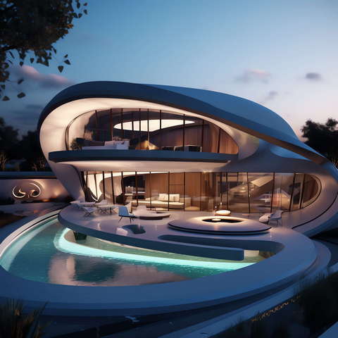 图片[40]-全球设计案例智能库_OJBKAI.COM别墅建筑外观未来科技感Midjourney灵感图库-_设计智库－全球设计案例智能库_OJBKAI.COM-全球设计案例智能库_OJBKAI.COM设计智库