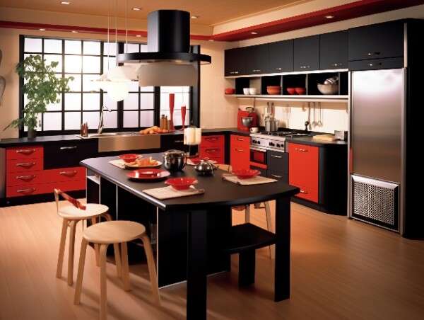 图片[74]-全球设计案例智能库_OJBKAI.COM原木开放厨房中岛吧台_Midjourney灵感图库220P-全球设计案例智能库_OJBKAI.COM设计智库