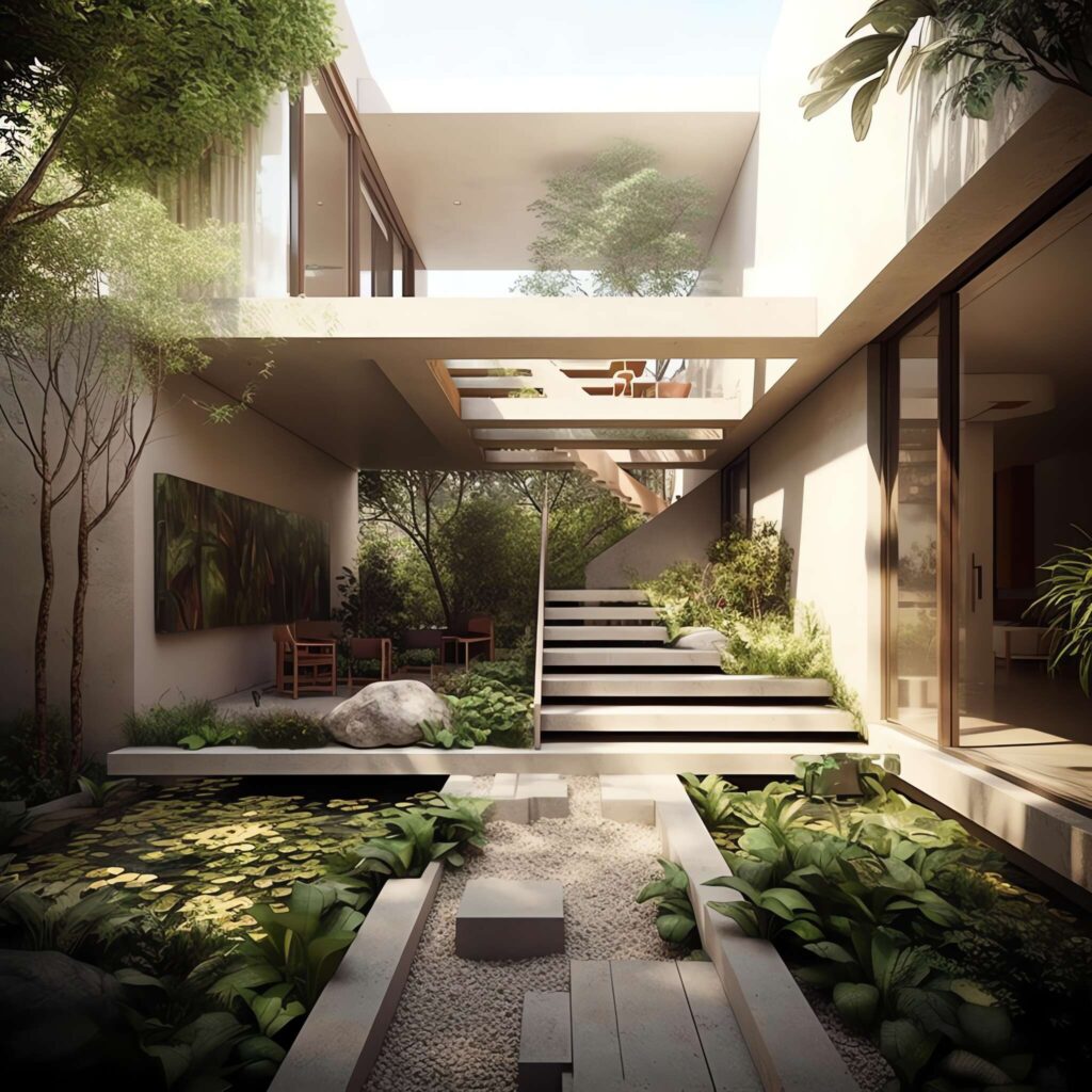 图片[8]-全球设计案例智能库_OJBKAI.COM现代别墅庭院Midjourney灵感图库-_设计智库－全球设计案例智能库_OJBKAI.COM-全球设计案例智能库_OJBKAI.COM设计智库