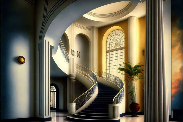 图片[29]-全球设计案例智能库_OJBKAI.COM复古旋转楼梯4_Midjourney灵感图库-设计智库－全球设计案例智能库_OJBKAI.COM-全球设计案例智能库_OJBKAI.COM设计智库