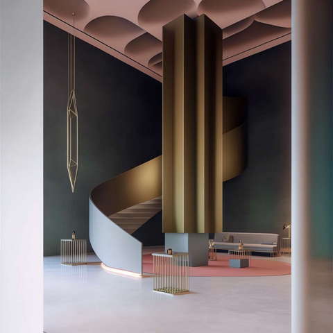 图片[28]-全球设计案例智能库_OJBKAI.COM前卫艺术旋转楼梯-1_Midjourney灵感图库-设计智库－全球设计案例智能库_OJBKAI.COM-全球设计案例智能库_OJBKAI.COM设计智库