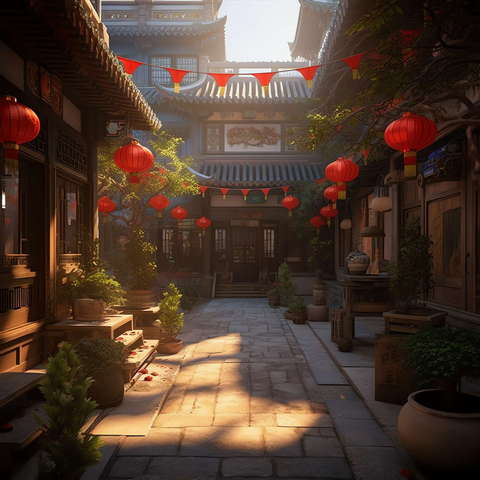 图片[35]-全球设计案例智能库_OJBKAI.COM中式四合院Midjourney灵感图库-_设计智库－全球设计案例智能库_OJBKAI.COM-全球设计案例智能库_OJBKAI.COM设计智库