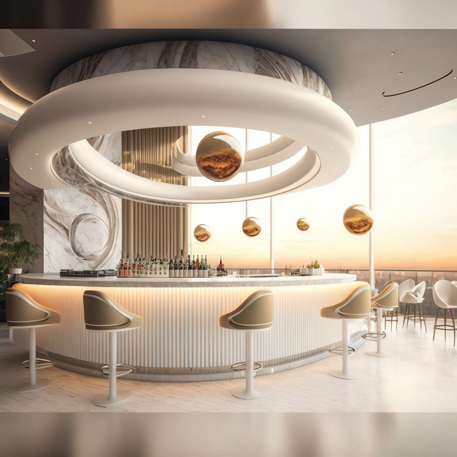 餐台酒吧台Midjourney灵感图库-_设计智库-全球设计案例智能库_OJBKAI.COM-全球设计案例智能库_OJBKAI.COM设计智库