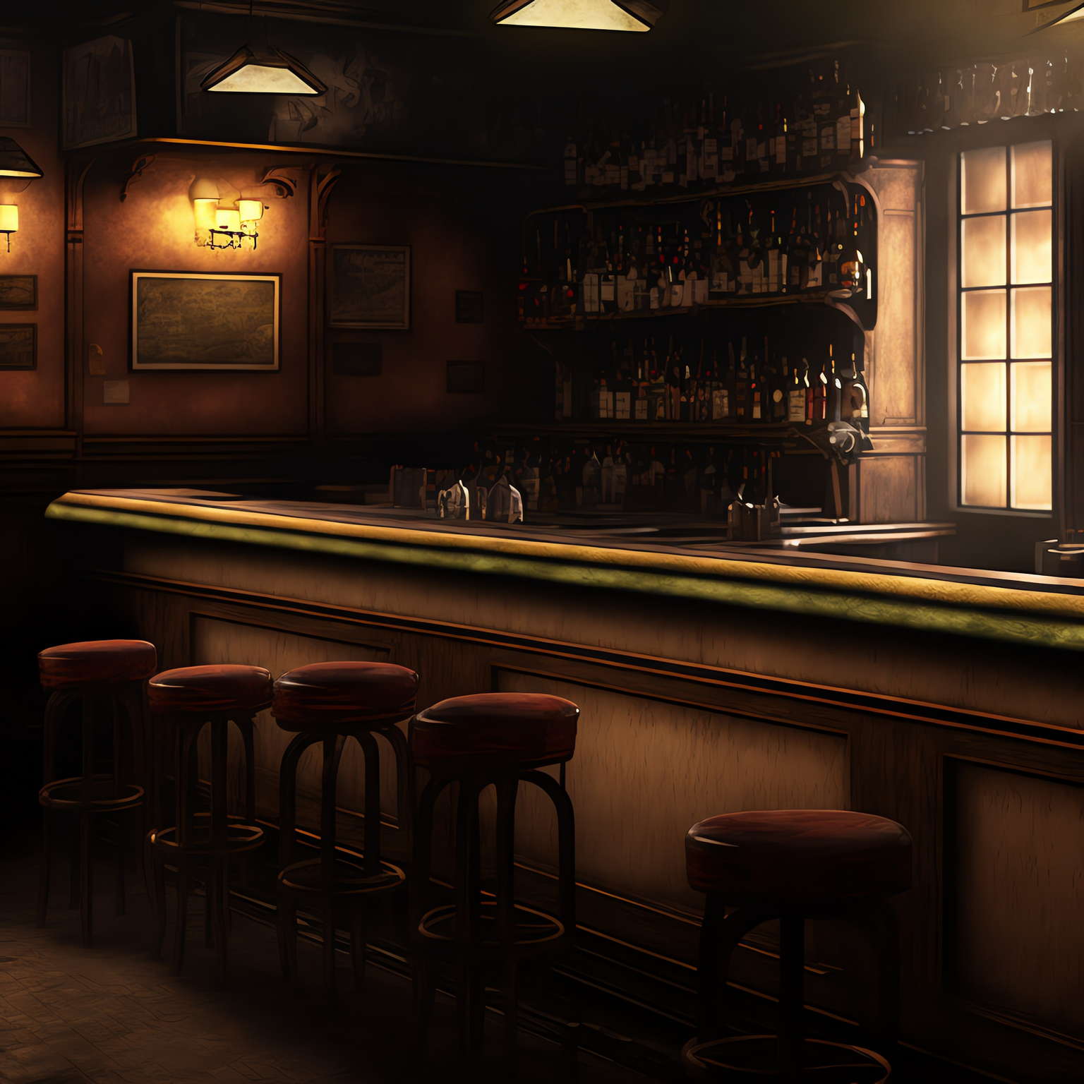 雪茄吧红酒吧1_Midjourney灵感图库-_设计智库-全球设计案例智能库_OJBKAI.COM-全球设计案例智能库_OJBKAI.COM设计智库
