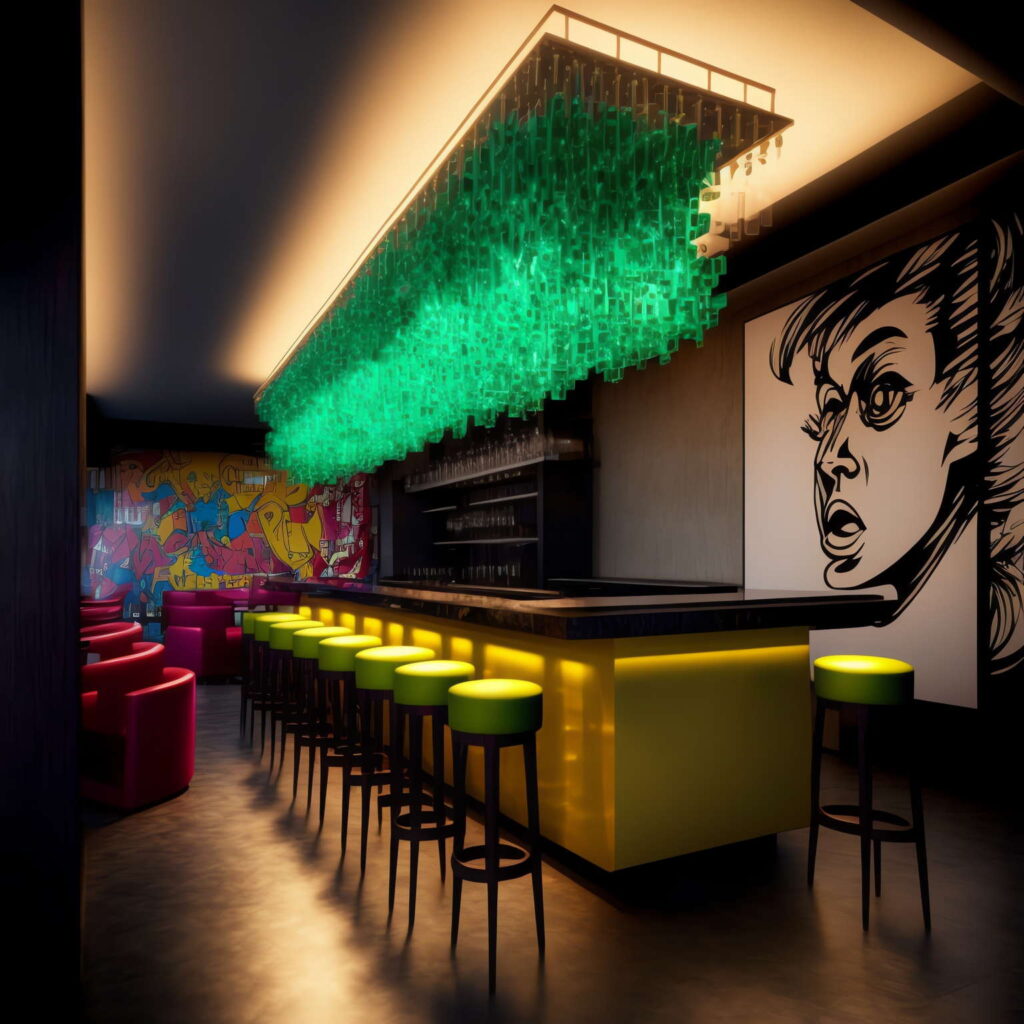 图片[37]-全球设计案例智能库_OJBKAI.COM前卫艺术酒吧吧台区Midjourney灵感图库-_设计智库－全球设计案例智能库_OJBKAI.COM-全球设计案例智能库_OJBKAI.COM设计智库