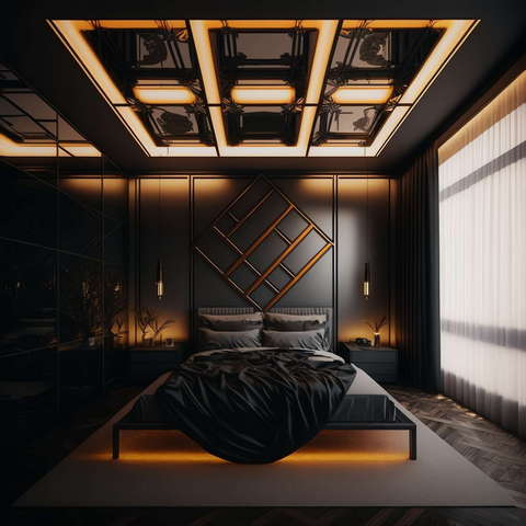 欧式轻奢卧室Midjourney灵感图库-_设计智库－全球设计案例智能库_OJBKAI.COM-全球设计案例智能库_OJBKAI.COM设计智库