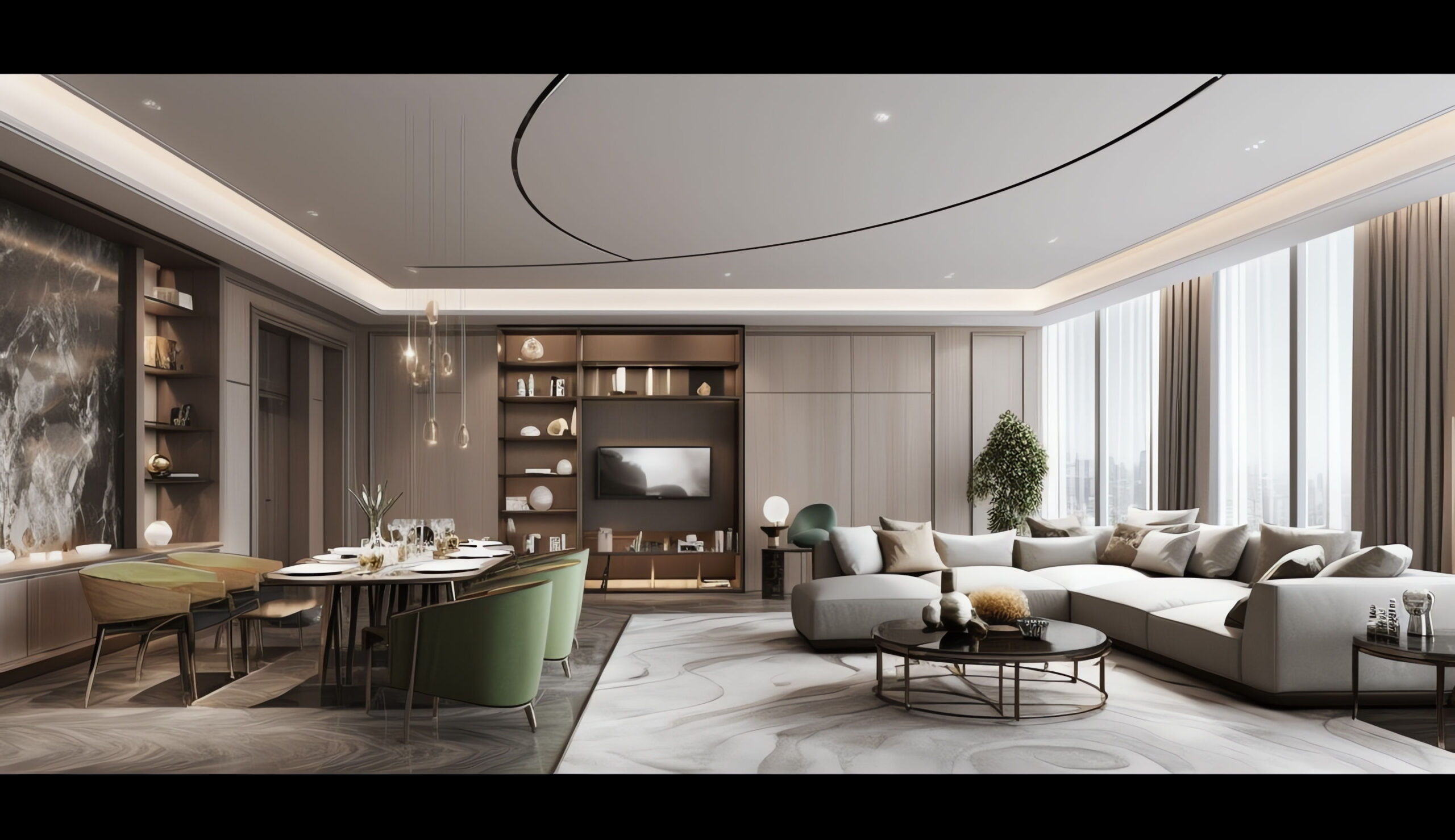 图片[19]-全球设计案例智能库_OJBKAI.COM轻奢风客餐厅_Midjourney灵感图库-全球设计案例智能库_OJBKAI.COM设计智库