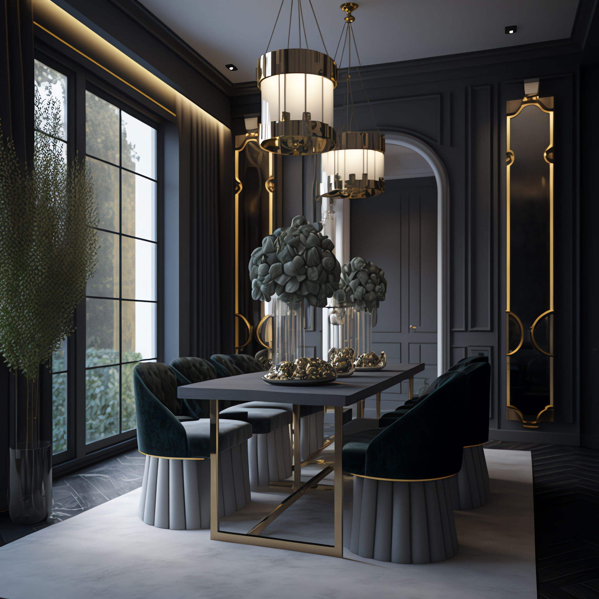 图片[37]-全球设计案例智能库_OJBKAI.COM轻奢简欧客餐厅_Midjourney灵感图库-全球设计案例智能库_OJBKAI.COM设计智库