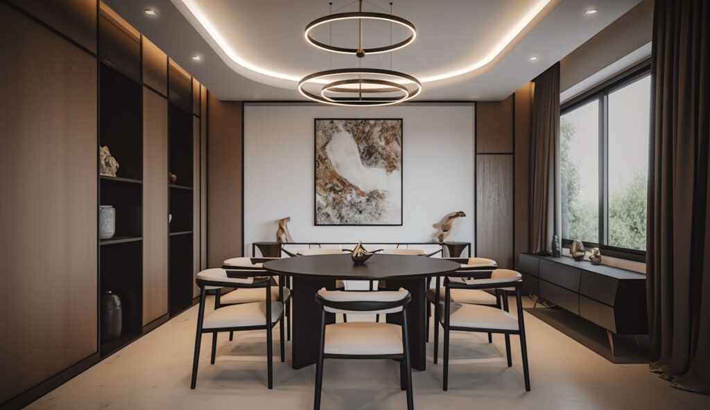 图片[19]-全球设计案例智能库_OJBKAI.COM家装新中式餐厅Midjourney灵感图库-_设计智库－全球设计案例智能库_OJBKAI.COM-全球设计案例智能库_OJBKAI.COM设计智库