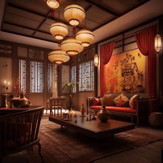 图片[50]-全球设计案例智能库_OJBKAI.COM别墅中式客厅Midjourney灵感图库-_设计智库－全球设计案例智能库_OJBKAI.COM-全球设计案例智能库_OJBKAI.COM设计智库