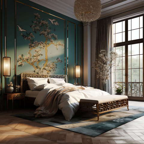 图片[18]-全球设计案例智能库_OJBKAI.COM新中式卧室Midjourney灵感图库-_设计智库－全球设计案例智能库_OJBKAI.COM-全球设计案例智能库_OJBKAI.COM设计智库