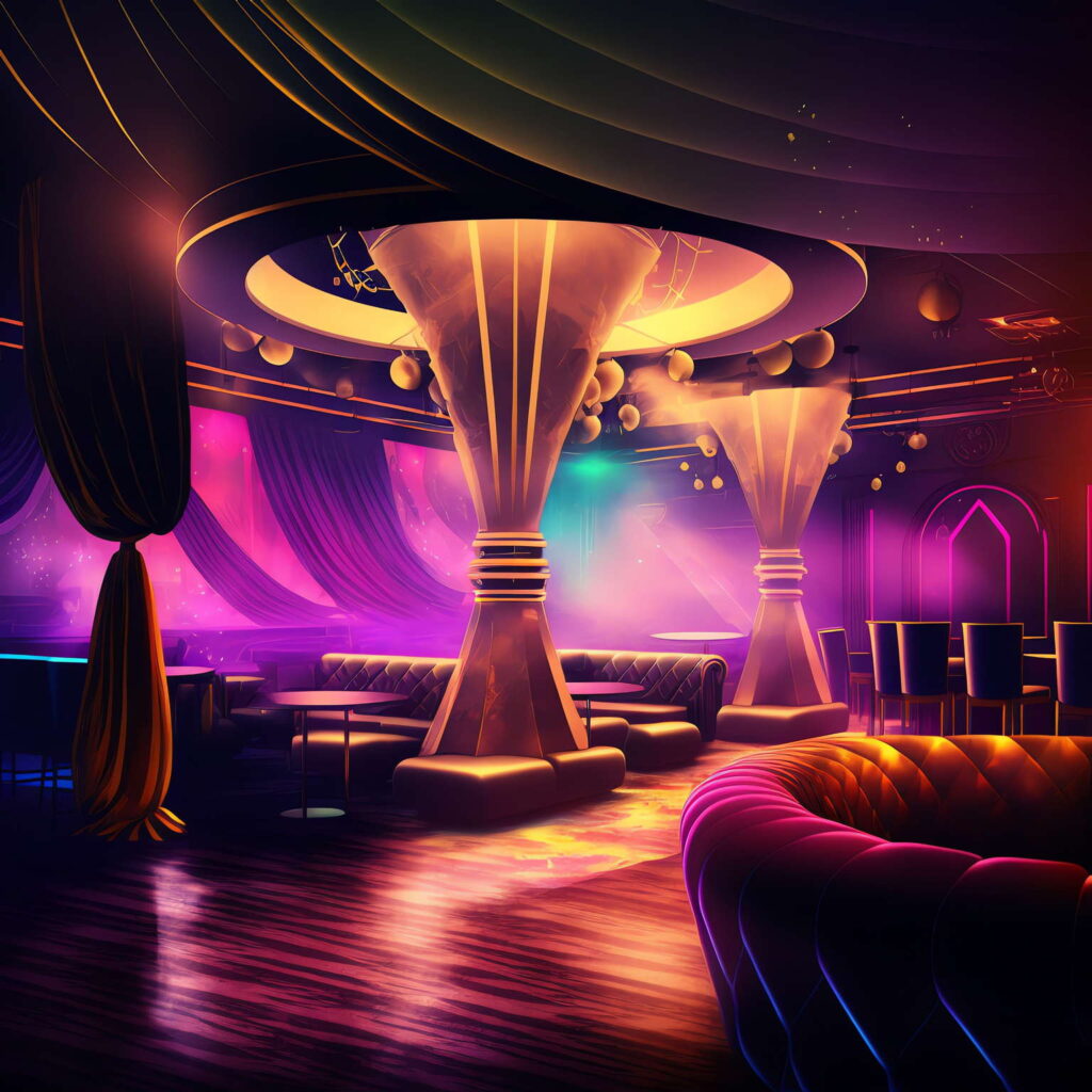 图片[41]-全球设计案例智能库_OJBKAI.COM赛博朋克风霓虹灯设计酒吧_Midjourney灵感图库-_设计智库－全球设计案例智能库_OJBKAI.COM-全球设计案例智能库_OJBKAI.COM设计智库