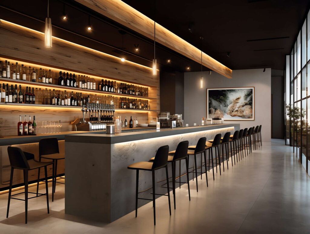 图片[19]-全球设计案例智能库_OJBKAI.COM色彩前卫艺术酒吧吧台区Midjourney灵感图库-_设计智库－全球设计案例智能库_OJBKAI.COM-全球设计案例智能库_OJBKAI.COM设计智库