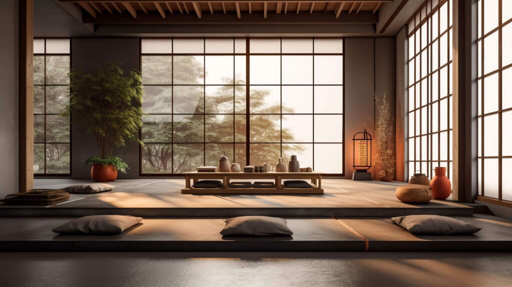 图片[3]-全球设计案例智能库_OJBKAI.COM别墅中式禅意茶室Midjourney灵感图库-_设计智库－全球设计案例智能库_OJBKAI.COM-全球设计案例智能库_OJBKAI.COM设计智库