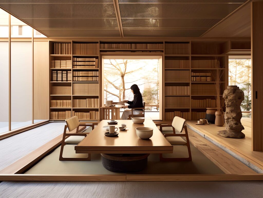 图片[18]-全球设计案例智能库_OJBKAI.COM家装日式茶室Midjourney灵感图库-_设计智库－全球设计案例智能库_OJBKAI.COM-全球设计案例智能库_OJBKAI.COM设计智库