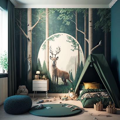 图片[16]-全球设计案例智能库_OJBKAI.COM动物世界男孩房7_Midjourney灵感图库-_设计智库－全球设计案例智能库_OJBKAI.COM-全球设计案例智能库_OJBKAI.COM设计智库