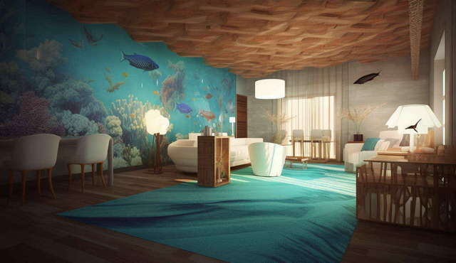图片[17]-全球设计案例智能库_OJBKAI.COM海洋主题风格（旅行主题为马尔代夫度假村）Midjourney灵感图库-_设计智库－全球设计案例智能库_OJBKAI.COM-全球设计案例智能库_OJBKAI.COM设计智库