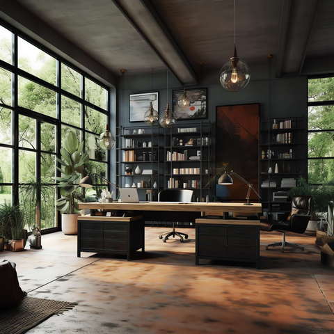 图片[29]-全球设计案例智能库_OJBKAI.COM工业风格书房Midjourney灵感图库-_设计智库－全球设计案例智能库_OJBKAI.COM-全球设计案例智能库_OJBKAI.COM设计智库